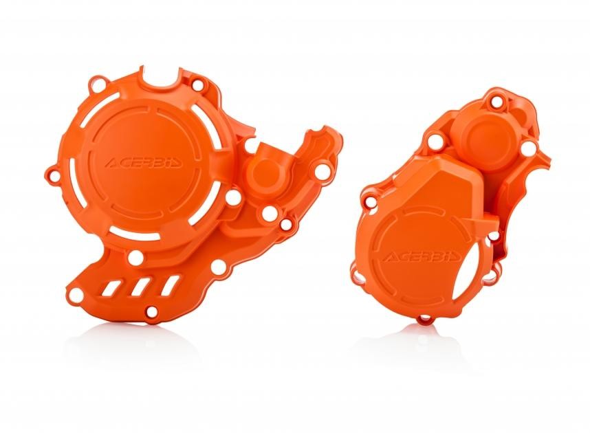 Ignition Cover Clutch Cover Protection Fits Ktm Exc-f 250 17-21