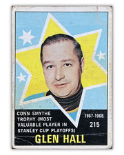 1968-69 O-Pee-Chee Hockey #215 Glenn Hall Conn Smythe