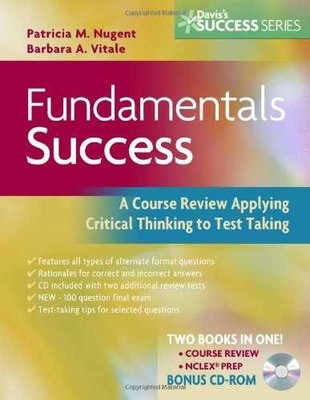 Fundamentals Success: A Course - Paperback, by Nugent RN MA - Acceptable q