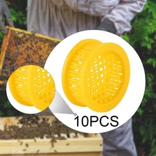 10 Pieces Queen Bee Cages Convenient Beekeeping Rearing Boxes for Farm Yard