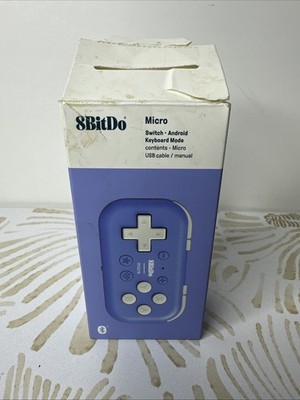 8Bitdo Micro Bluetooth Gamepad for Switch/Android/Raspberry Pi Blue 