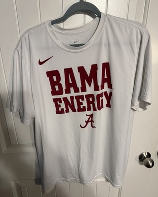 University of Alabama Bama Energy Nike Dri-Fit Size XL Shirt