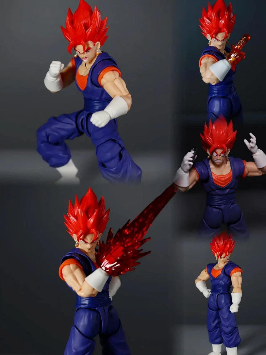 OC Toys 006 SHF Vegetto 3.0 Red Hair Form 1/12 Action Figure