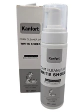 Kanfort Foam Cleaner For White Shoes 200ml  Easily Cleans Without Water