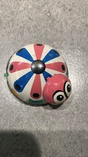 Koyo Ladybug Friction Toy Tin Litho Japan Pat 207738 1950s