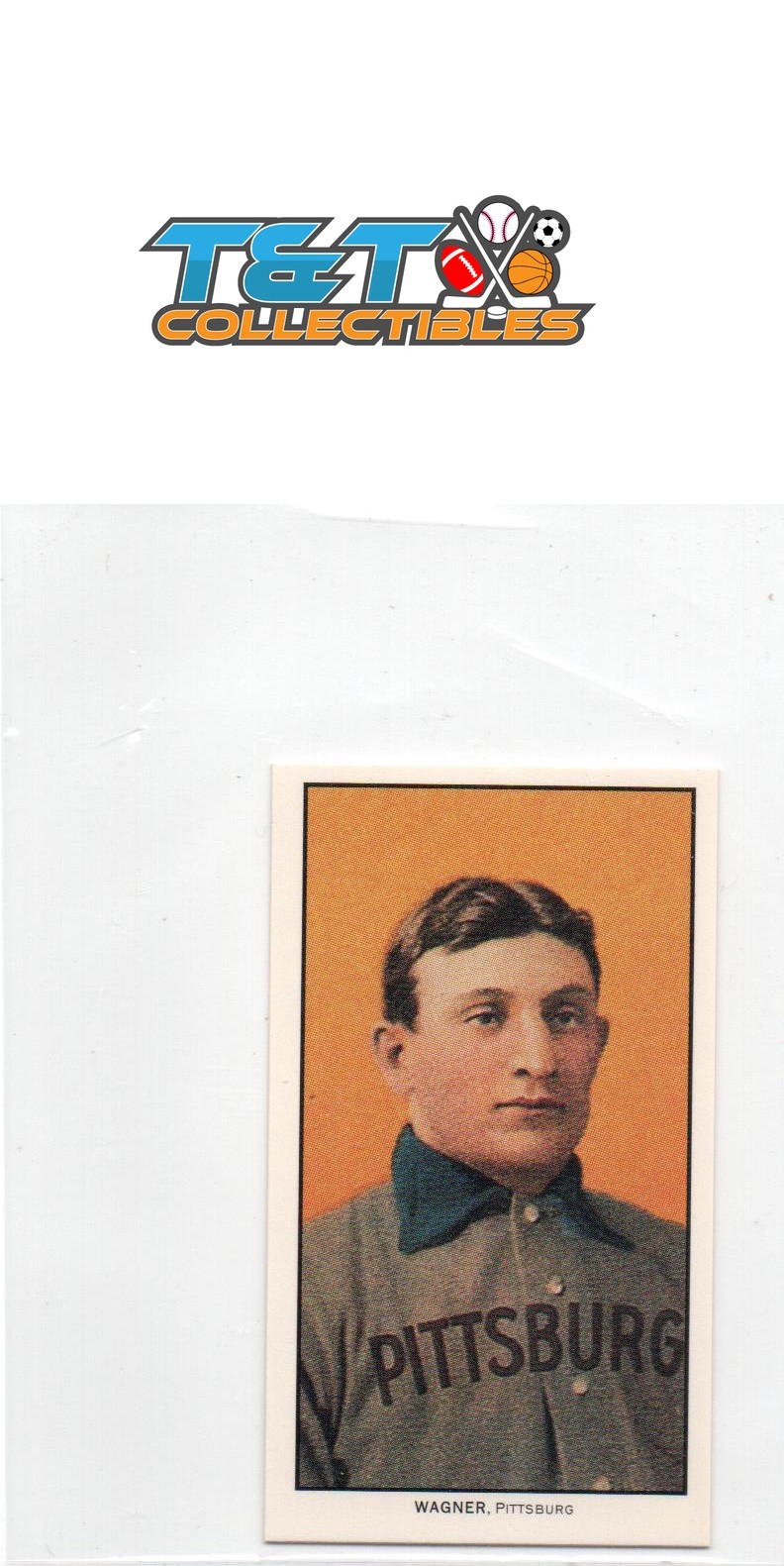 Honus Wagner 1995 IMT Honus Wagner T206 (reprint) #NNO Pittsburgh Pirates 65