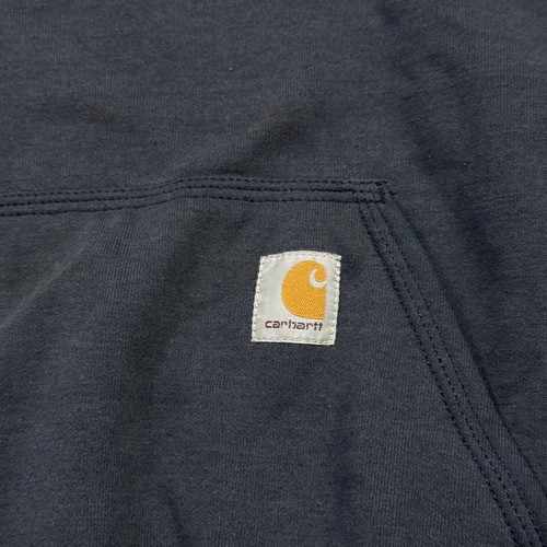 Carhartt Midweight Hoodie Sweatshirt Pullover Original Fit Dark Gray Men's 2XL - Picture 3 of 9