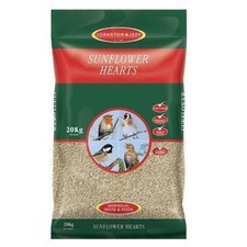 Johnston & Jeff Sunflower Hearts 12.75kg 2.74 per kilo