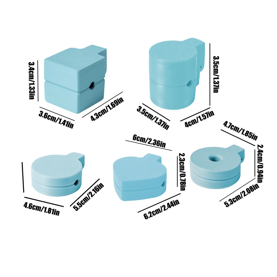 5 Stück einfache runde Cake-Pop-Maker-Form, leicht zu lösende Dessert-Maker-Hi - Bild 2 von 4