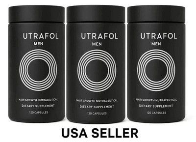 pack of 3 Men's Hair Growth Total 360 Capsules Exp 06/2027 ship from USA