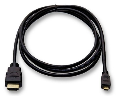 HDMI Kabel für Olympus OM-D E-M5 Mark III - Micro D - Länge 2m