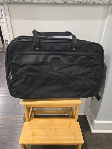 HARTMANN Black 23" Bifold Carry-On Garment Luggage Bag. Great Condition!