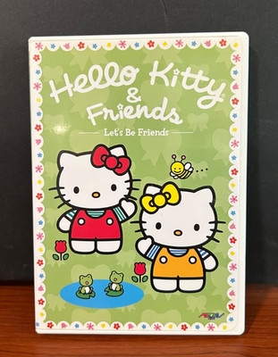 Hello Kitty & Friends: Let's Be Friends (DVD, 2004) Vol. 4 Sanrio TESTED