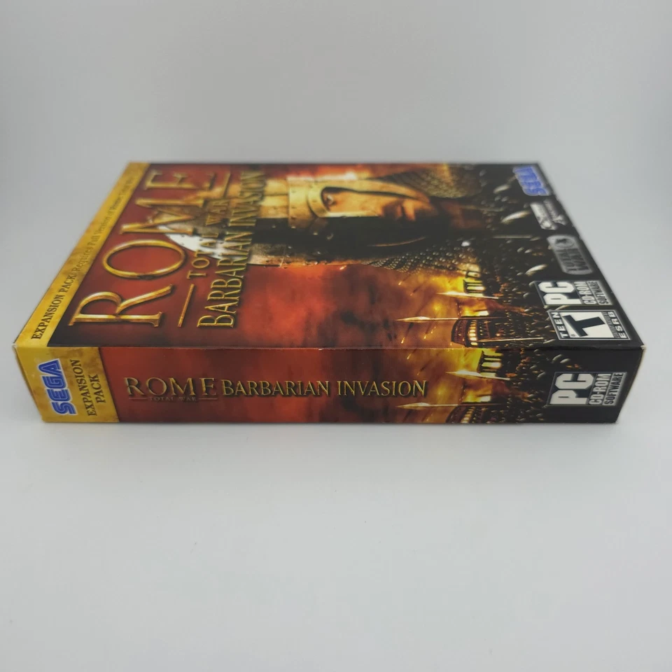 Rome: Total War - Barbarian Invasion, 2004, Small Box, New & Sealed - Image 4 of 4