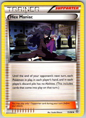 2015 Hex Maniac 75/98 Pokemon Ancient Origins UC
