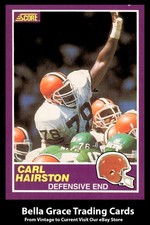 1989 Score Supplemental Carl Hairston #397S Cleveland Browns