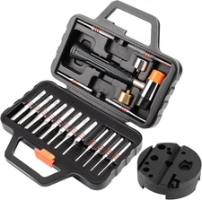 Pridefend Punch Set, Roll Pin Set Made of Solid Metal Material,Elite... 