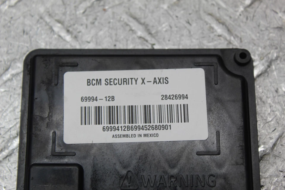 2016 HARLEY DAVIDSON STREET GLIDE SPECIAL FLHXS BODY CONTROL MODULE - Image 2 of 4