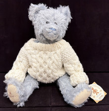 Gund Bear Barton's Creek Collection Old Blue 80002 W/Knitted Sweater