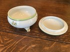 Vintage Nippon Footed Floral and  Gold Accents Lidded Dresser Box Trinket — photo 2