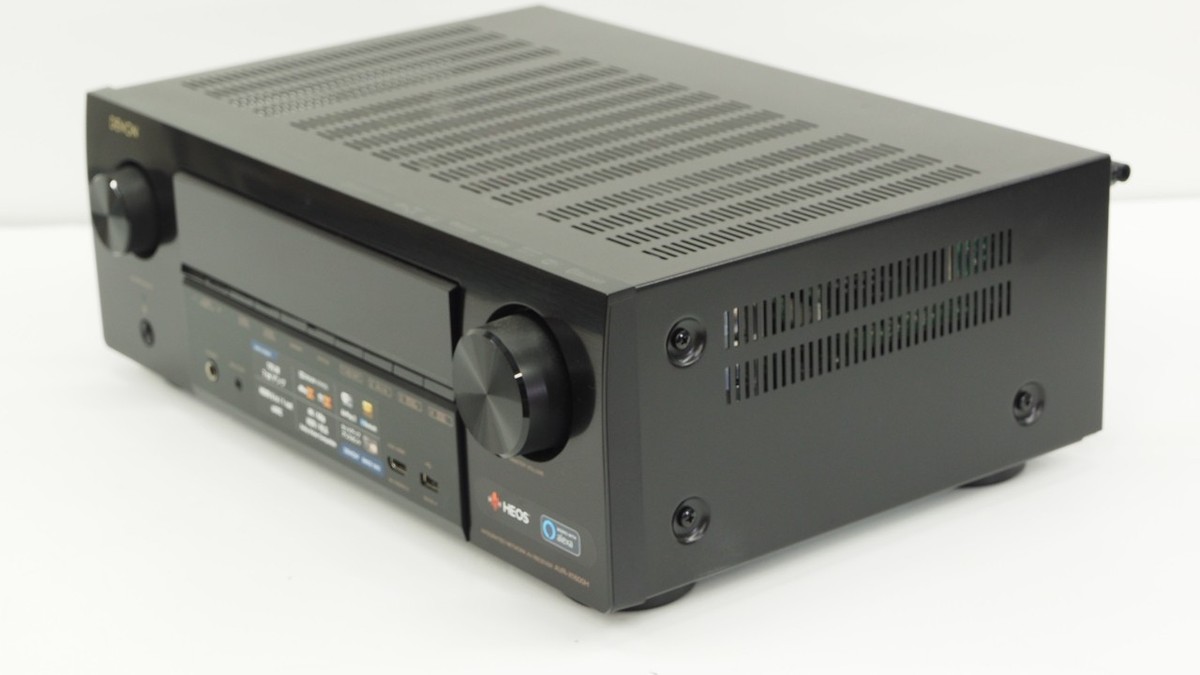 DENON AVR-X1600H Black AV Amplifier Hi-Resolution Made in 2020 one