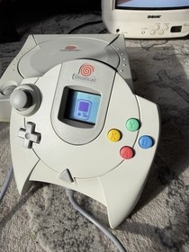 Sega Dreamcast Console BUNDLE HKT-3020 w/ Sonic Adventure! OEM controller & VMU!