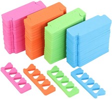 120pcs Toe Separators for Pedicure - Sponge Toe Separator for Nail Polish Par...