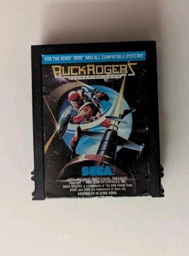 Buck Rogers Planet of Zoom Atari 2600 Video Game Tested Works