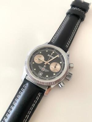 Poljot Chronograph 3133 Buran Handaufzug Herren Armbanduhr 23 Jewels 