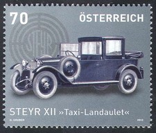 Austria 2012 Steyr/Cars/Taxi/Motors/Motoring/Transport/Engineering 1v (n42202)