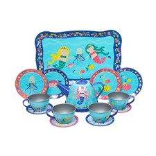 Schylling Mermaid Tin Tea Set MERTTS