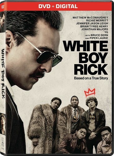 White Boy Rick (DVD, 2018) Matthew McConaughey, EX Library, DISC IS SCRATCH FREE - Foto 1 di 1