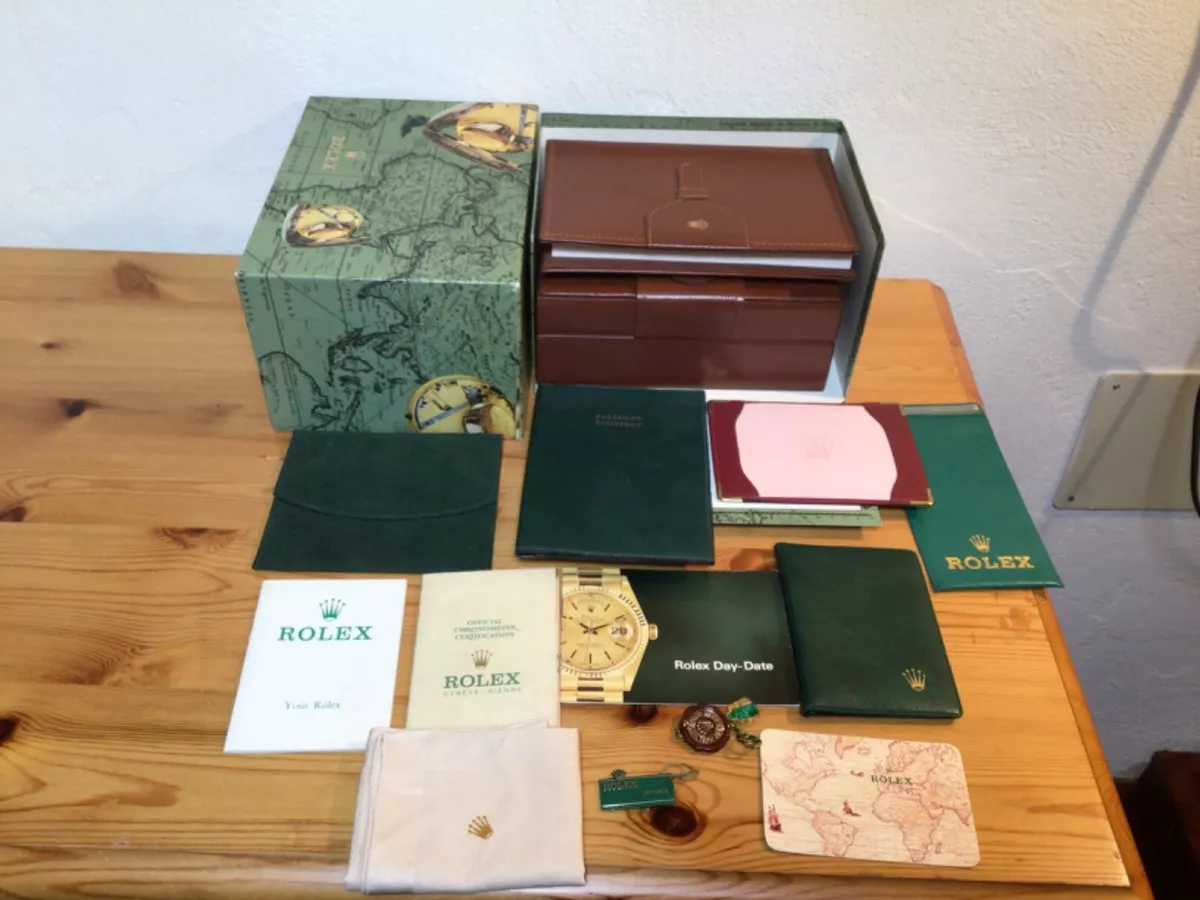 Scatola originale rolex sale
