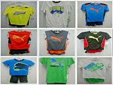 PUMA Boys Size 6 Clothes 2-3 Piece Set Lot New with Tag