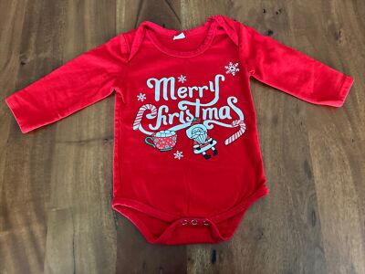 Weihnachtlicher Bodie Rot Gr.80 für Kinder Neuwertig von Shein