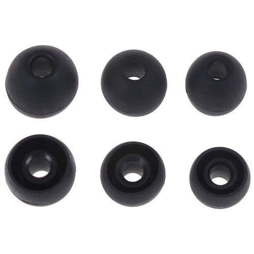 6 pairs/2*(S+M+L) universal in-ear earphone headphoe earbuds silicone rubber·:J - Picture 4 of 8