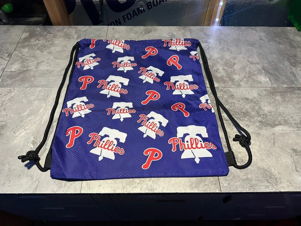 Mochila Philadelphia Phillies azul/rojo/blanco nueva sin etiquetas, bolso escolar, bolso. MLB Foto 4 de 4