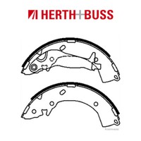 Herth+Buss Jakoparts Bremsbacken Satz FüR Hyundai Getz I10 I20 Bis 12.15 Hinten