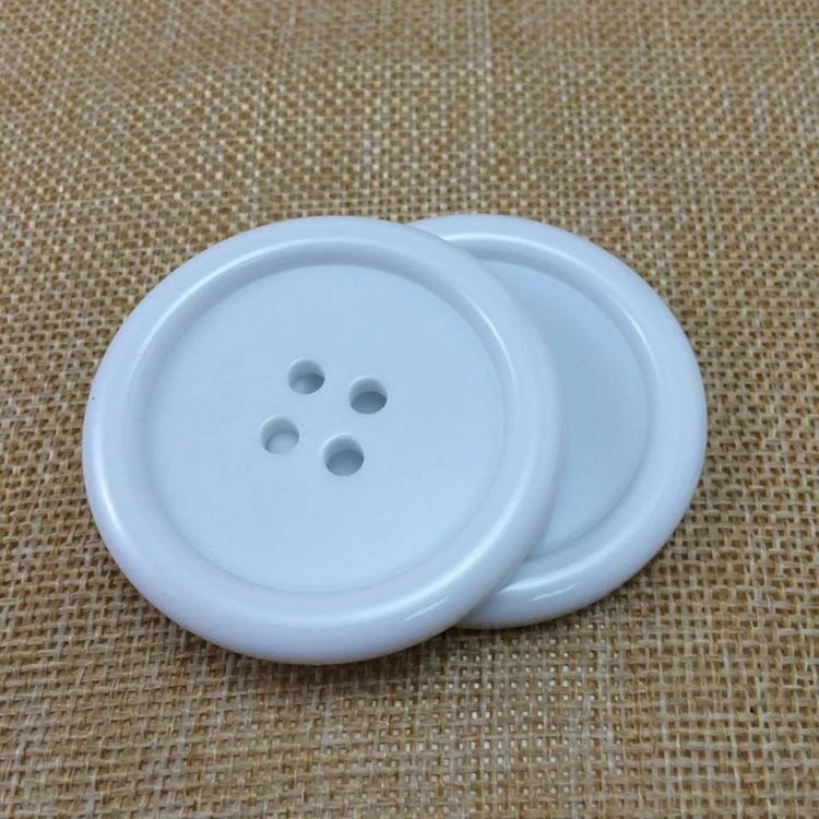 50mm 2" Large Resin Coat Sewing 4-holes Round Buttons DIY Accessories Garment - Image 4 of 4