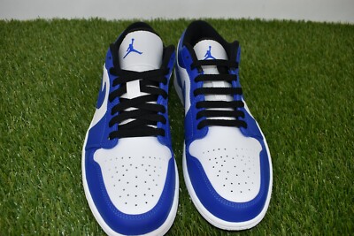 New Nike Air Jordan 1 Low OG Game Royal White 553558-124 New Nike Air Jordan 1 Low OG Game Royal White 553558-124