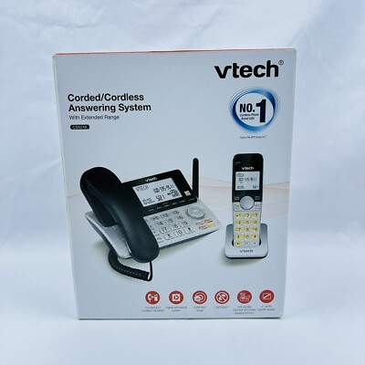 Vtech Corded/Cordless Digital Answering System With Extended Range