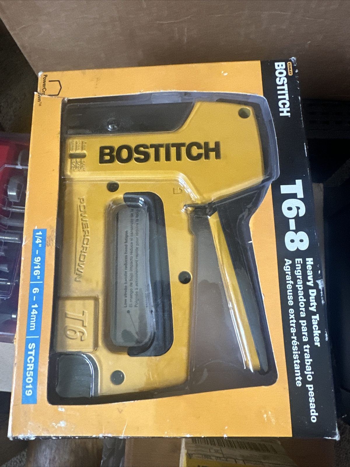 BOSTITCH Upholstery Stapler/Tacker, Heavy Duty (T68) eBay