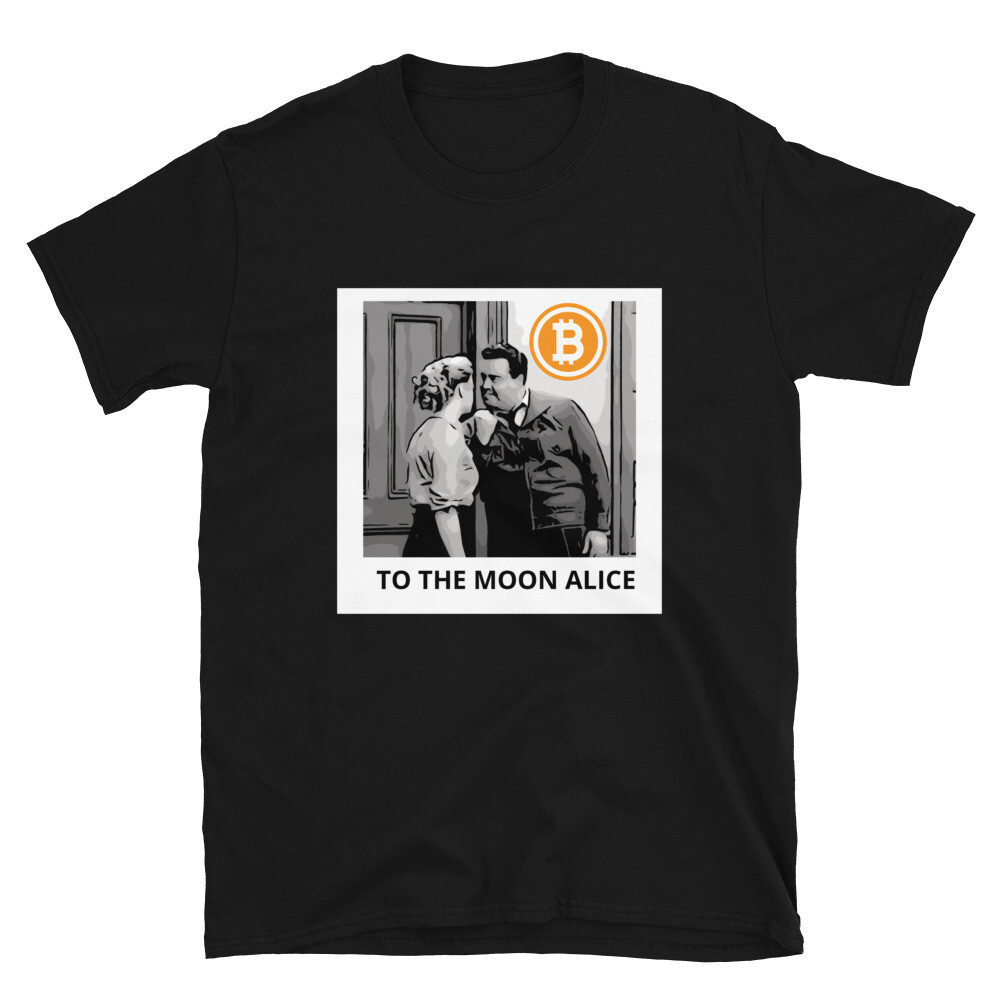 Bitcoin Cryptocurrency Unisex T-Shirt To the moon Alice | eBay