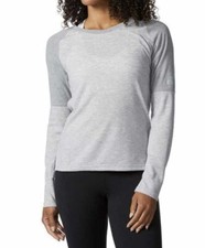 Adidas Women s Climalite Performance C-Up Long Sleeve Tee Shirt Green Medium