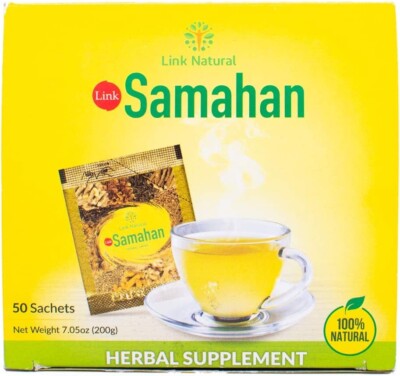 Samahan Pure Ayurvedic Sri Lankan Herbal Tea For Cold and Cough Remedy