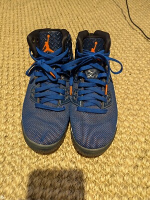 Nike Air Jordan Spike Forty 40 PE Knicks 807541405 Blue Men Size 8