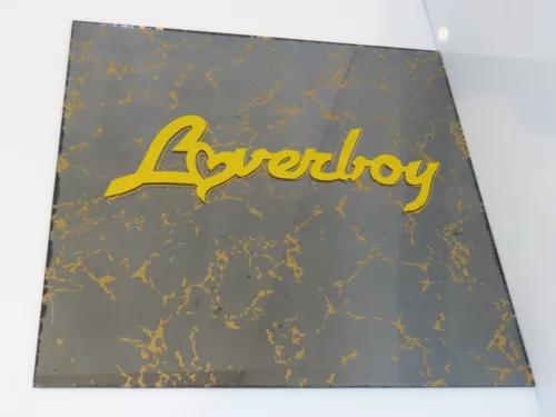 Vintage Carnival/Fair/Game/Prize 12" Glass Mirror Loverboy Music Band