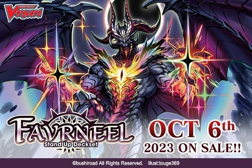 PRE-ORDER 106 Cardfight Vanguard Favrneel Stand Up Deckset Dark VGE-D-SS07