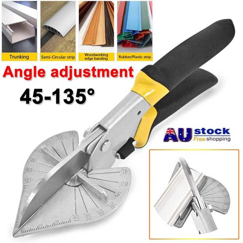 Multi Angle Scissors Trim Mitre Siding Fillet Shear Snips Wire Duct ...