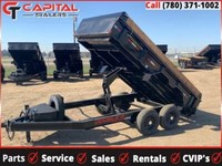 2022 Double A Trailers 83in. x 14FT Tandem Axle Dump Trailer (14000LB GVW)